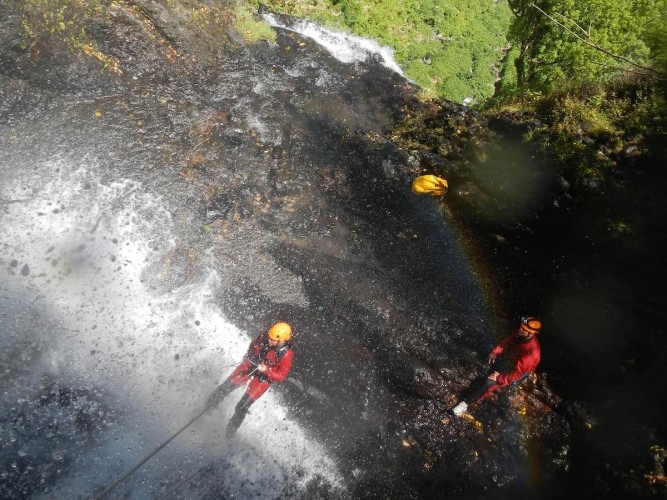 voile la mariée - canyoning - romain alazard