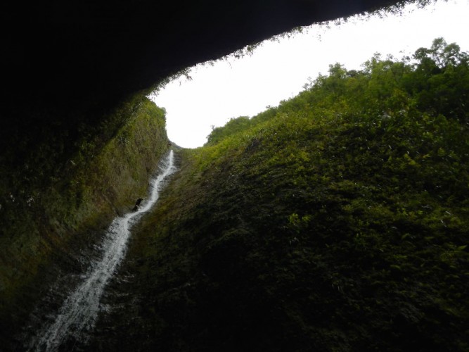 ravine coloscopie, île de la Réunion, canyoning, canyonning, Romain alazard